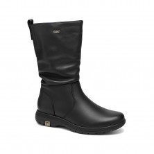 Platte Laarzen Dames Nature Shoes N158 Zwart