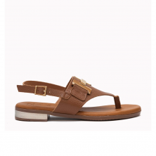 Sandalias Planas Mujer Oh My Sandals 5860 Cuero