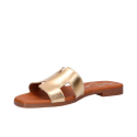 Sandalias Planas Mujer Oh My Sandals 5810 Oro