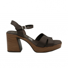 Sandalias de Tacón Mujer Oh My Sandals 5932 Marron