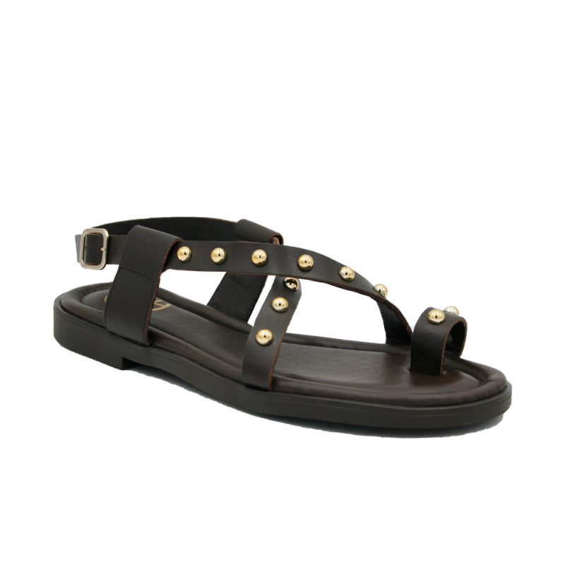 Sandalias Planas Mujer Zapp Ofelia Marron