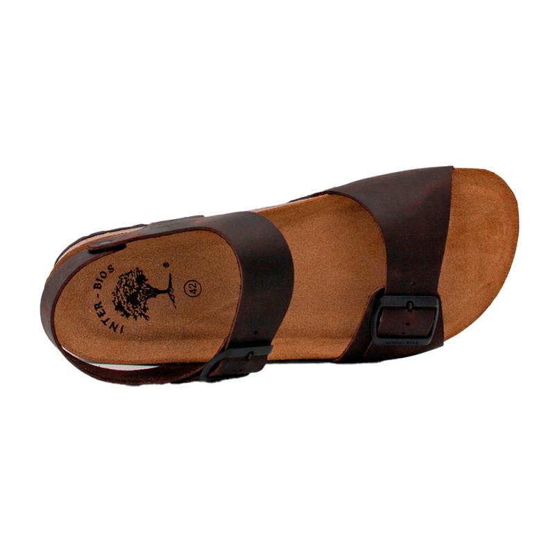 Sandalias Hombre Inter-Bios 9569 Marron