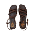 Sandalias Planas Mujer Porronet 3221 Moka