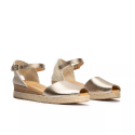 Cuñas Mujer Pitillos 10580 Oro