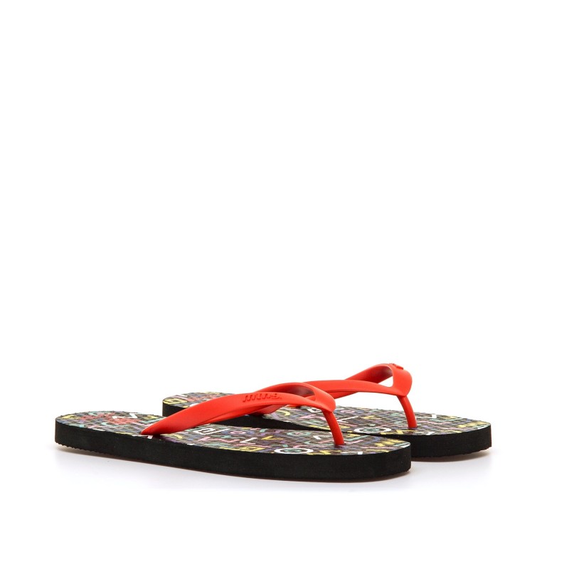 Chanclas Casual de Mujer MTNG MAREST Rojo 62990