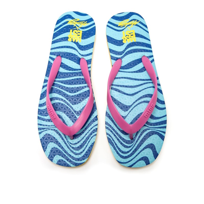 Chanclas Casual de Mujer MTNG MAREST Azul 62988