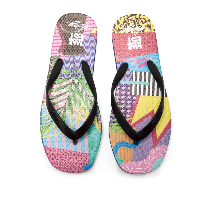 Chanclas Casual de Mujer MTNG MAREST Negro 62989