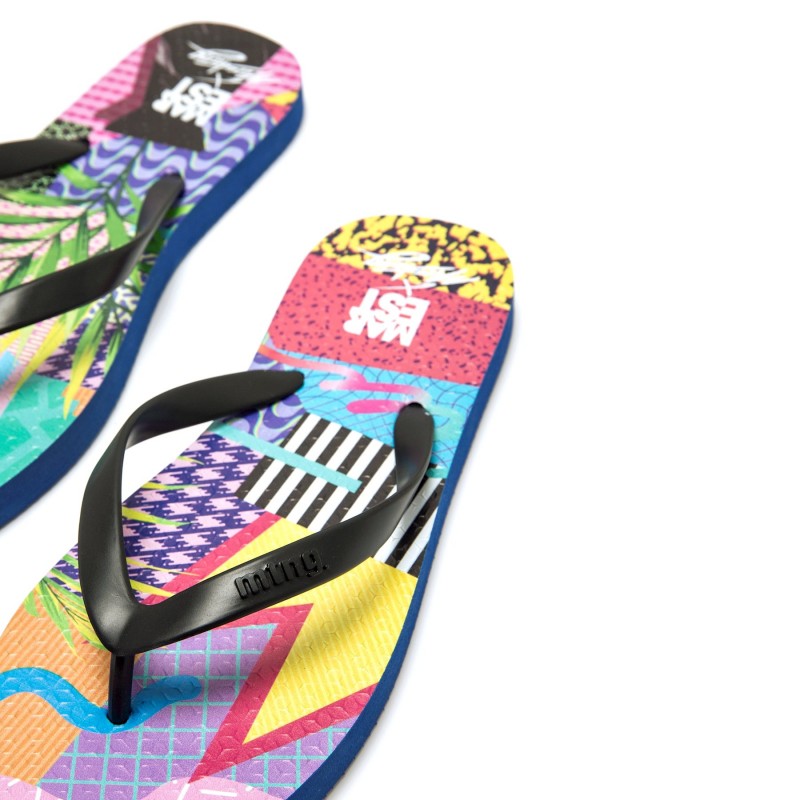 Chanclas Casual de Mujer MTNG MAREST Negro 62989