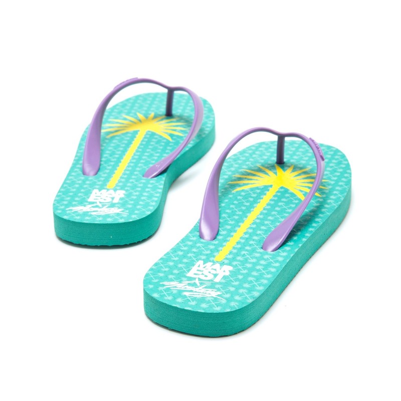 Chanclas Casual de Mujer MTNG MAREST Verde 62991