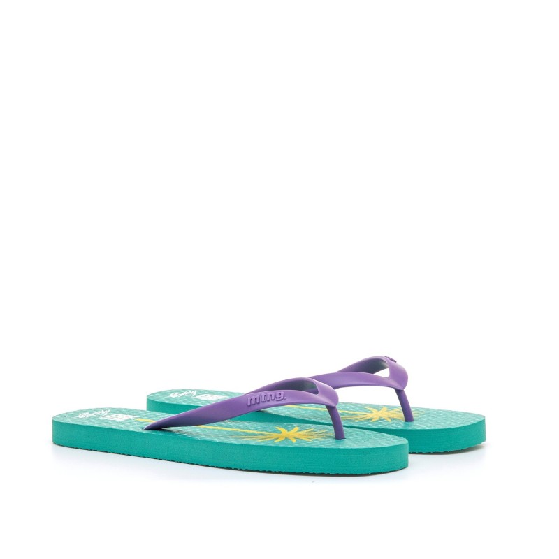 Chanclas Casual de Mujer MTNG MAREST Verde 62991