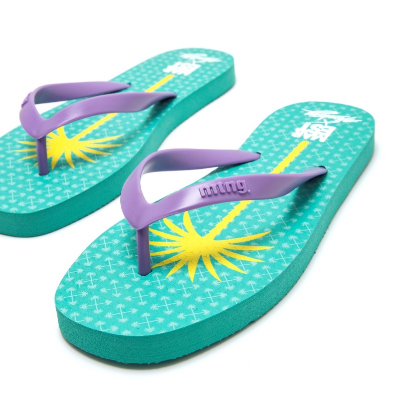 Chanclas Casual de Mujer MTNG MAREST Verde 62991
