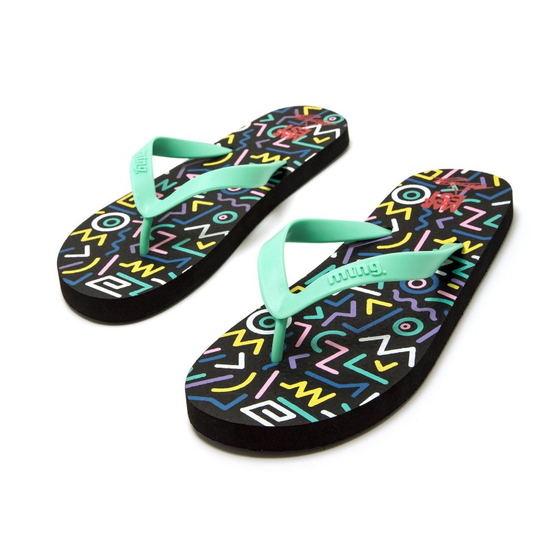 Chanclas Casual de Hombre MTNG MAREST Verde 64078