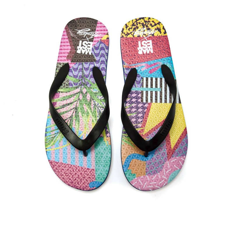 Chanclas Casual de Hombre MTNG MAREST Negro 62994
