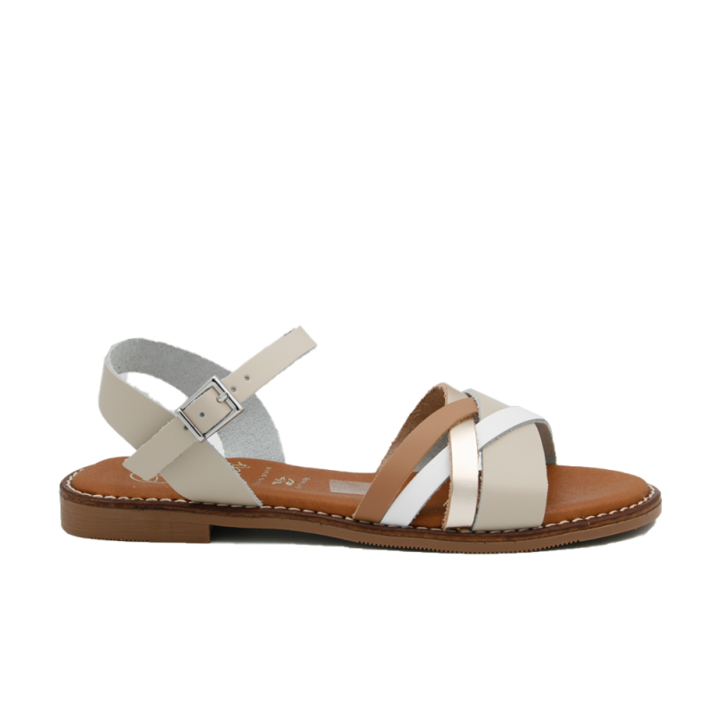 Sandalias Planas Mujer Oh My Sandals 5834 Hielo