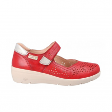 Zapatos De Sport Mujer Laura Azaña 26814 Rojo