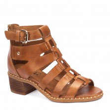 Sandalias de tacón Pikolinos BLANES W3H marrón