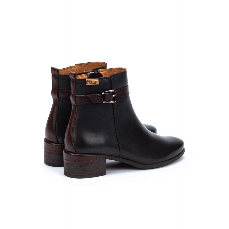 Botines de tacón Pikolinos MALAGA W6W negro