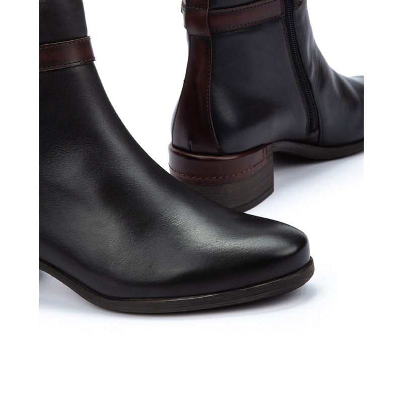 Botines de tacón Pikolinos MALAGA W6W negro