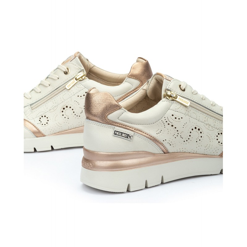 Deportivo con calce extra para mujer Pikolinos CANTABRIA W4R beige