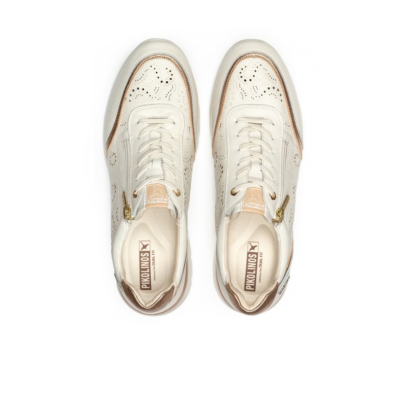 Deportivo con calce extra para mujer Pikolinos CANTABRIA W4R beige