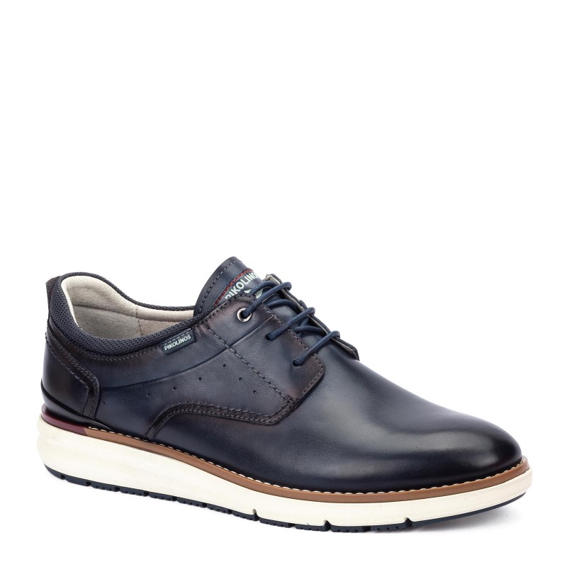 Zapato con cordones para hombre Pikolinos MANACOR M1A azul
