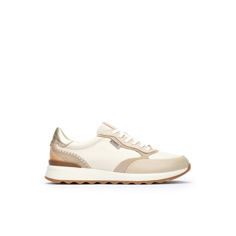 Deportivo con cordones para mujer Pikolinos ARRECIFE W1M blanco