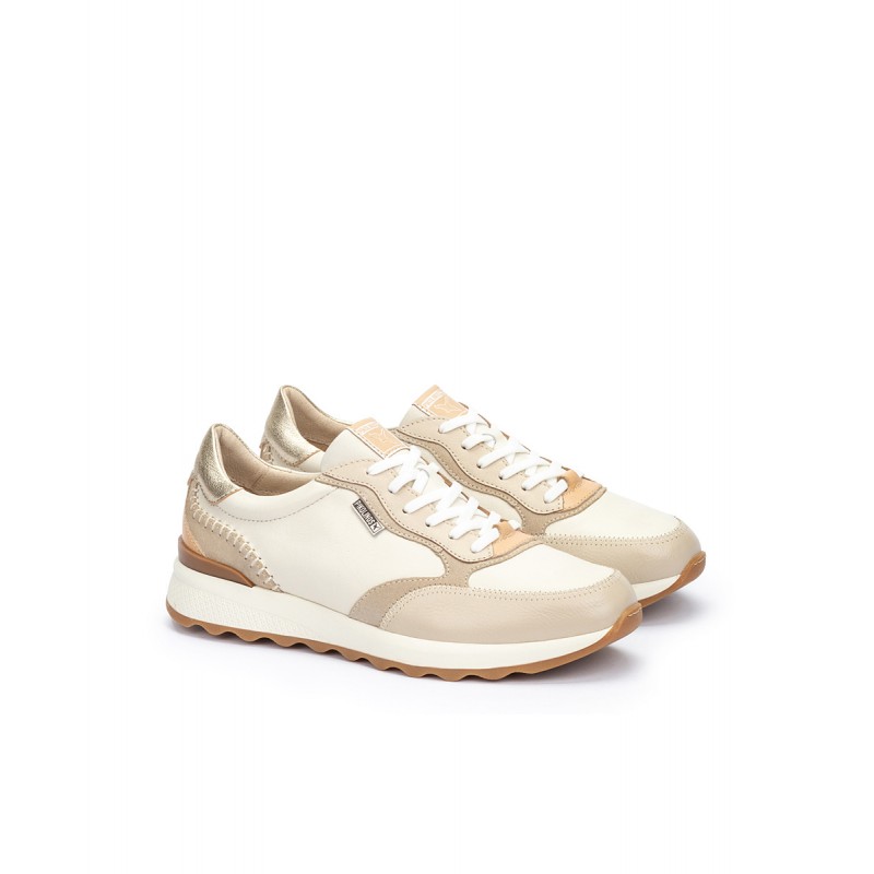 Deportivo con cordones para mujer Pikolinos ARRECIFE W1M blanco