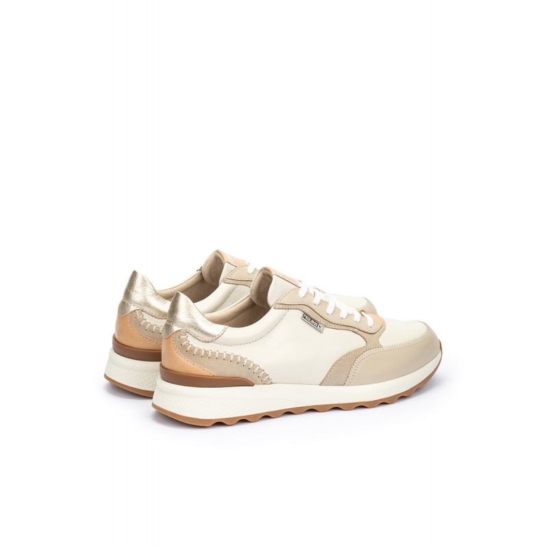 Deportivo con cordones para mujer Pikolinos ARRECIFE W1M blanco