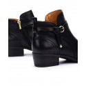 Botines de tacón Pikolinos DAROCA W1U negro