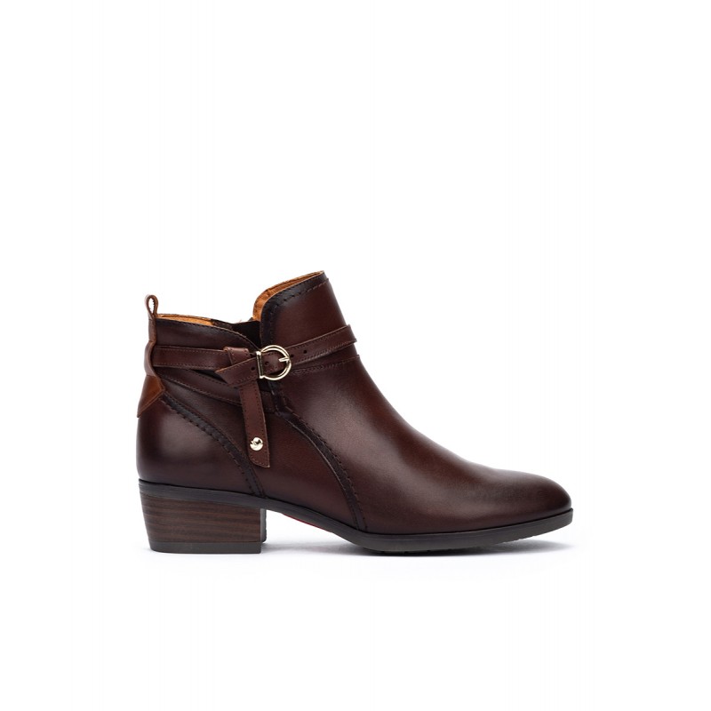 Botines de tacón Pikolinos DAROCA W1U marrón