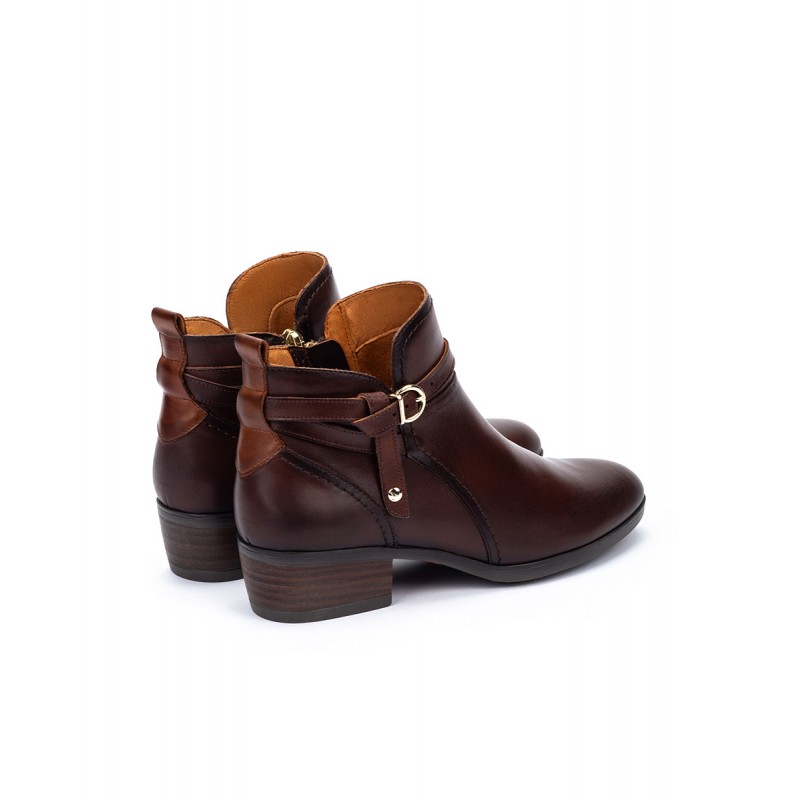 Botines de tacón Pikolinos DAROCA W1U marrón