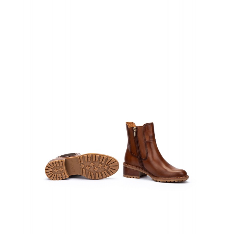 Botines de tacón Pikolinos MEDINA W0D marrón