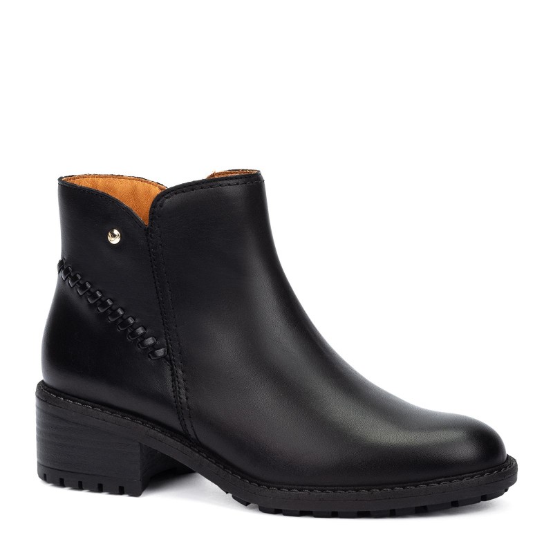 Botines de tacón Pikolinos MEDINA W0D negro