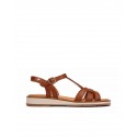 Sandalias planas Pikolinos ROQUETAS W9B marrón