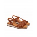 Sandalias planas Pikolinos ROQUETAS W9B marrón