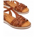 Sandalias planas Pikolinos ROQUETAS W9B marrón