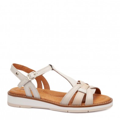 Sandalias planas Pikolinos ROQUETAS W9B beige