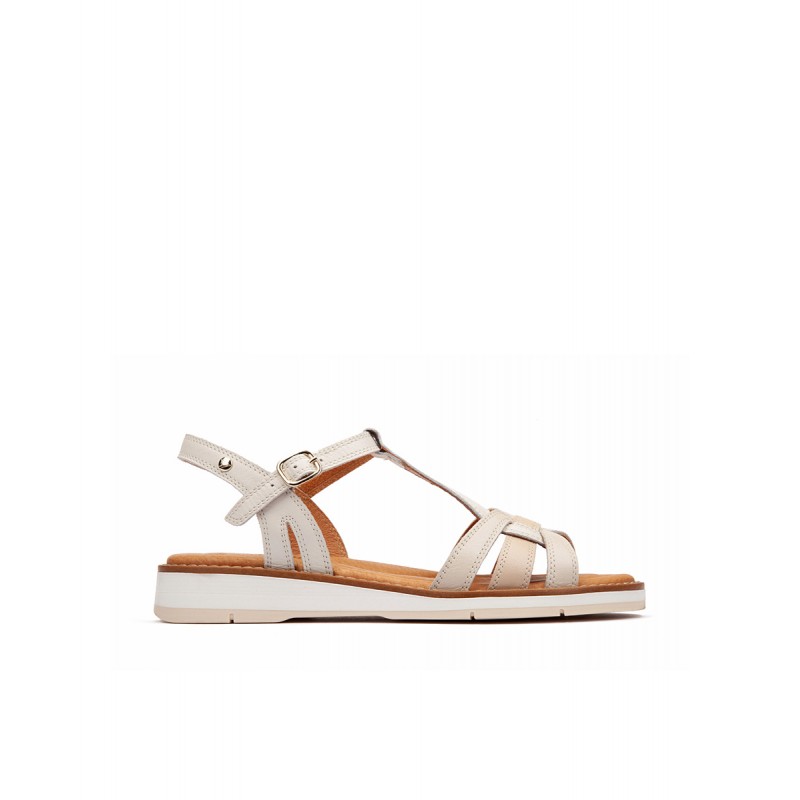 Sandalias planas Pikolinos ROQUETAS W9B beige