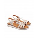 Sandalias planas Pikolinos ROQUETAS W9B beige