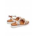 Sandalias planas Pikolinos ROQUETAS W9B beige