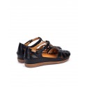 Zapatos semiabiertos Pikolinos CADAQUES W8K negro
