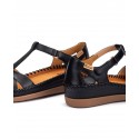 Zapatos semiabiertos Pikolinos CADAQUES W8K negro