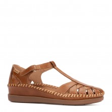 Zapatos semiabiertos Pikolinos CADAQUES W8K marrón
