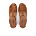 Zapatos semiabiertos Pikolinos CADAQUES W8K marrón