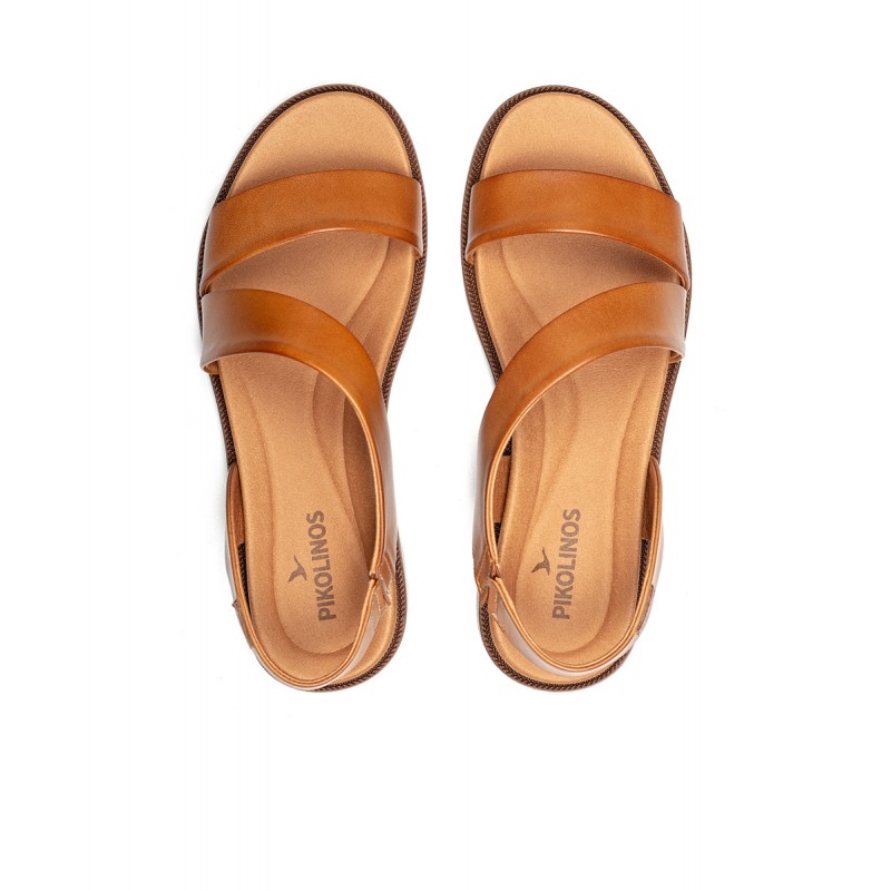 Sandalias planas Pikolinos NAVIA W3E marrón
