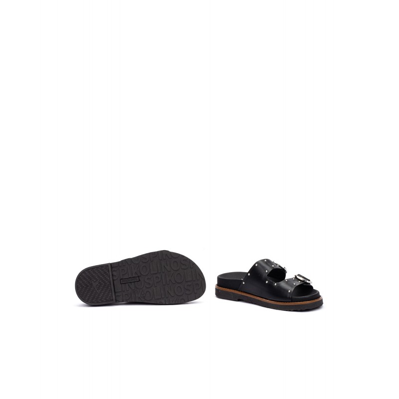 Sandalias planas Pikolinos AITANA W7Z negro