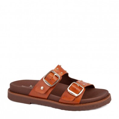 Sandalias planas Pikolinos AITANA W7Z marrón