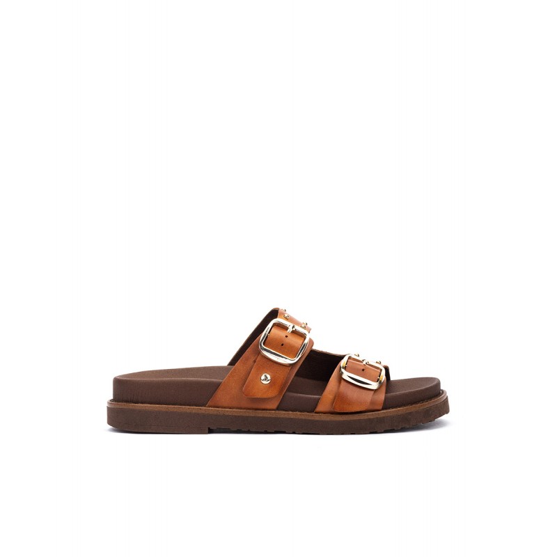 Sandalias planas Pikolinos AITANA W7Z marrón