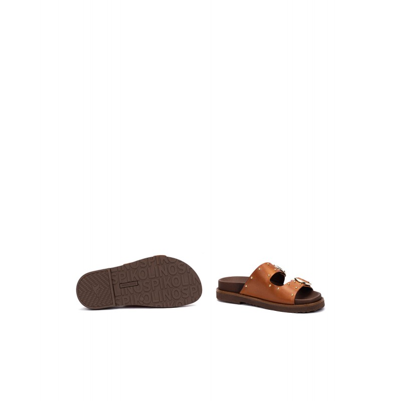 Sandalias planas Pikolinos AITANA W7Z marrón