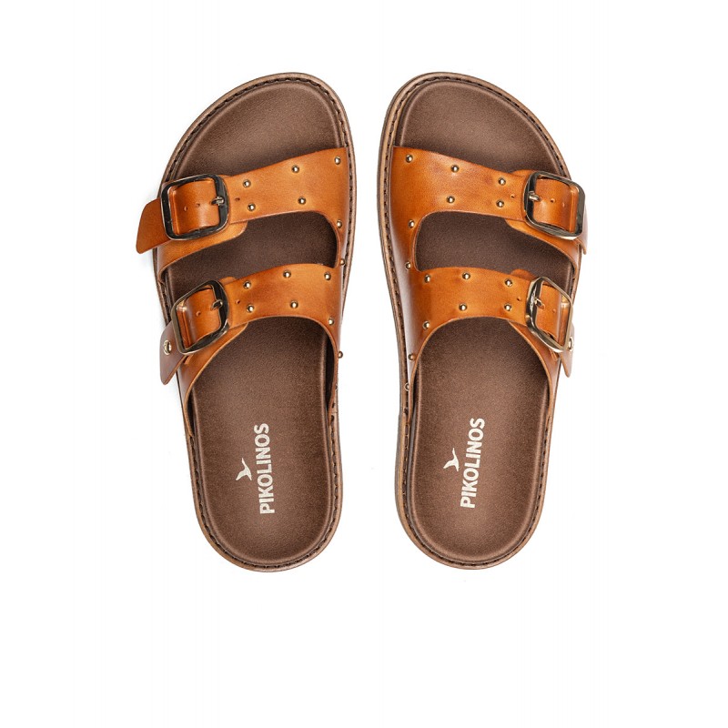 Sandalias planas Pikolinos AITANA W7Z marrón